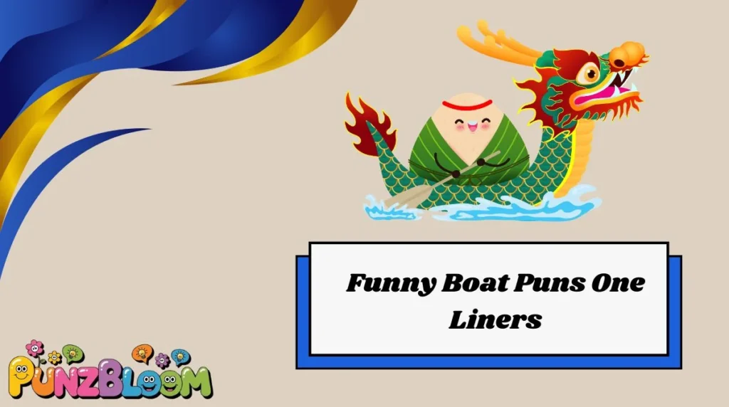 Funny Boat Puns One Liners