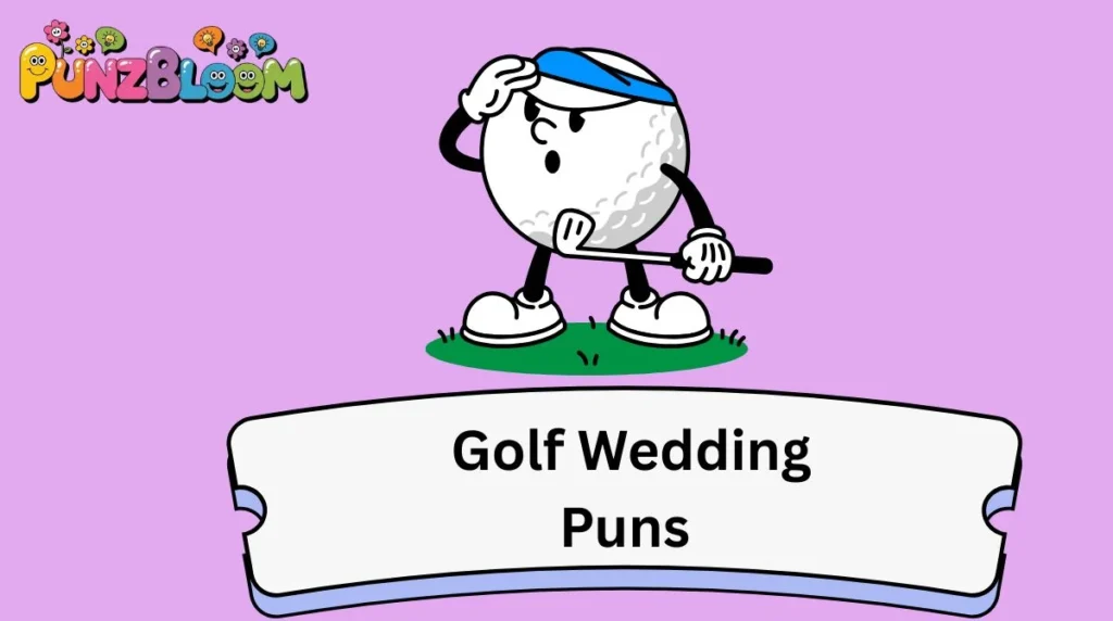 Golf Wedding Puns