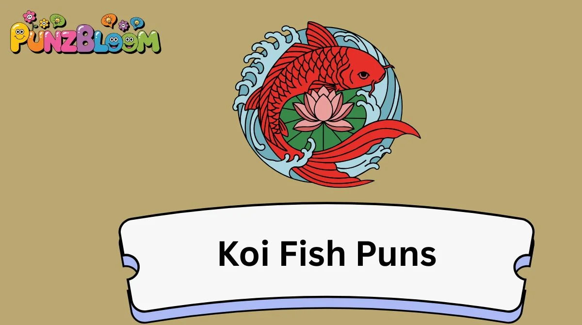 Koi Fish Puns