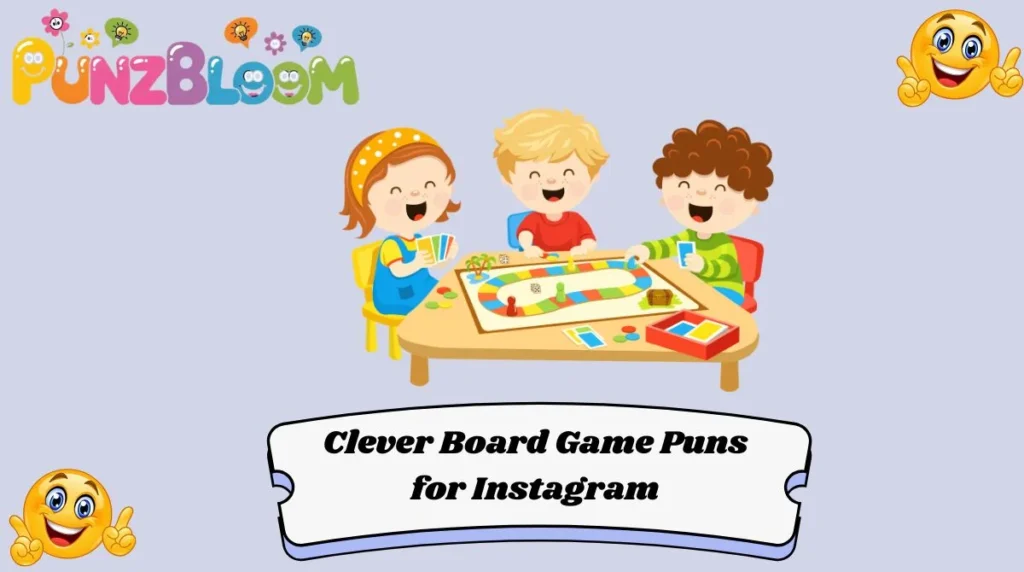 Clever Board Game Puns for Instagram