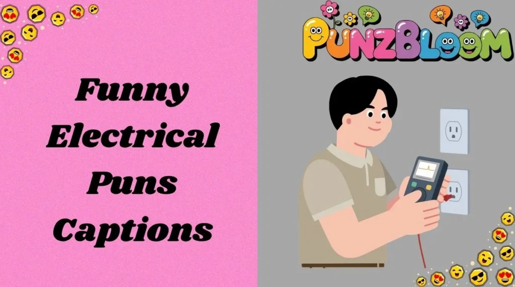 Funny Electrical Puns Captions