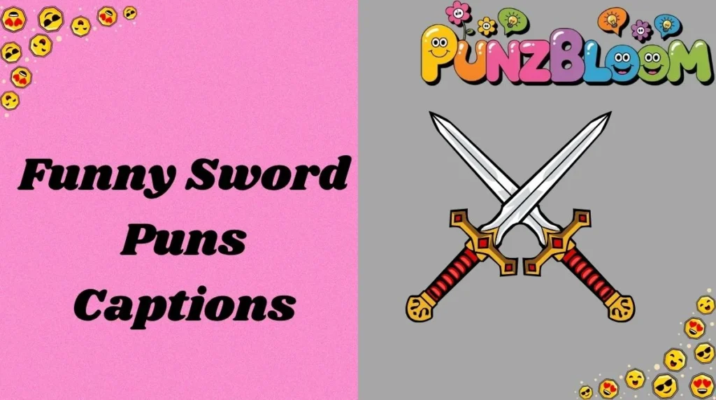 Funny Sword Puns Captions