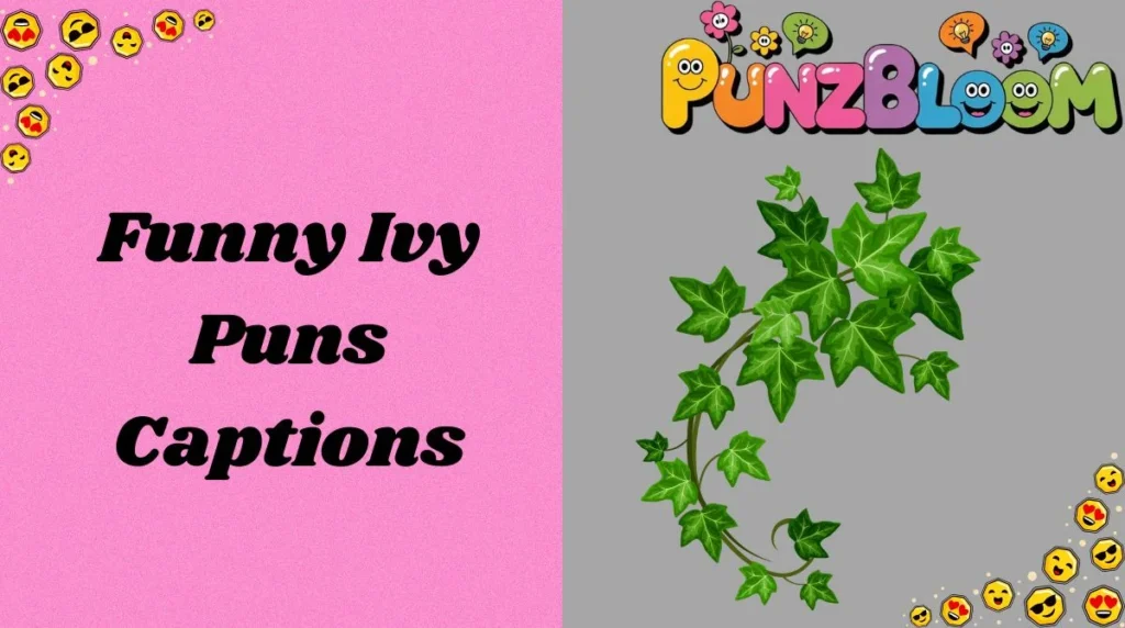 Funny Ivy Puns Captions