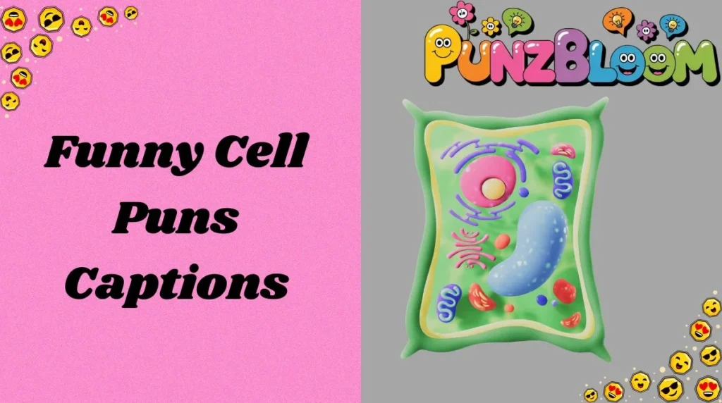 Funny Cell Puns Captions