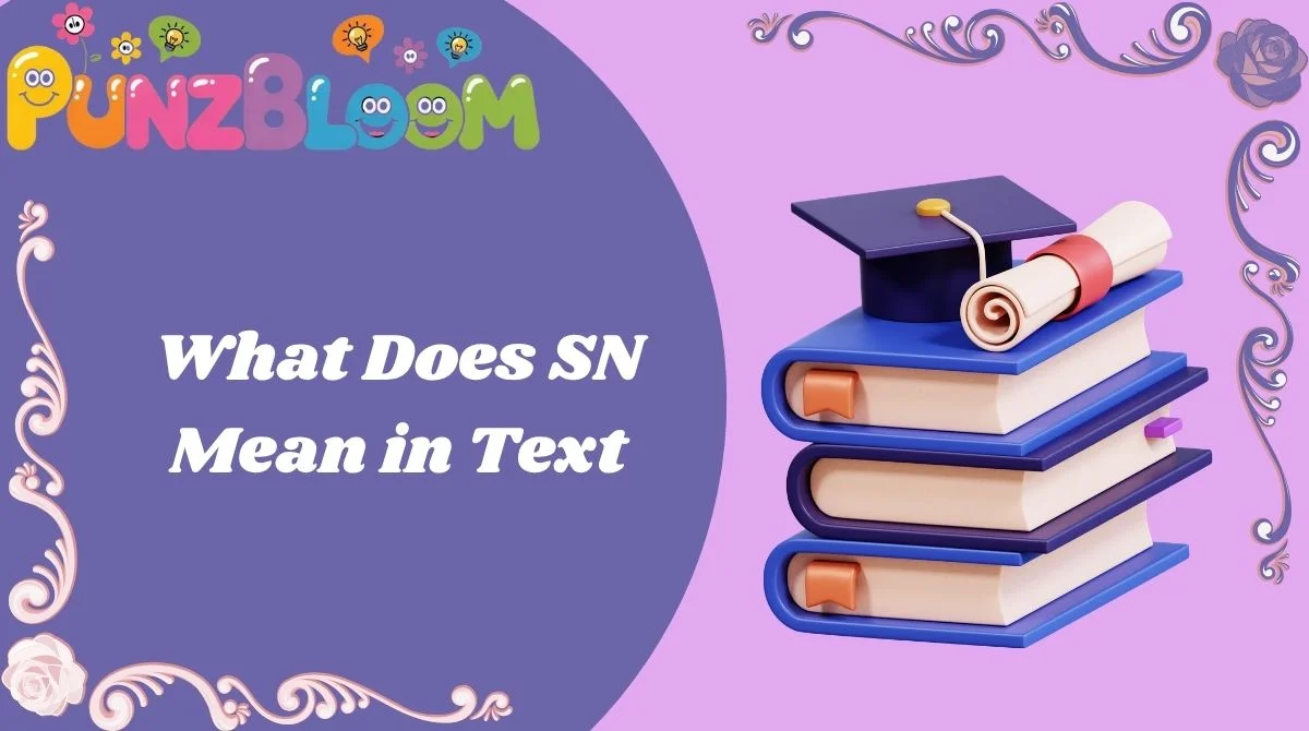 What Does SN Mean in Text