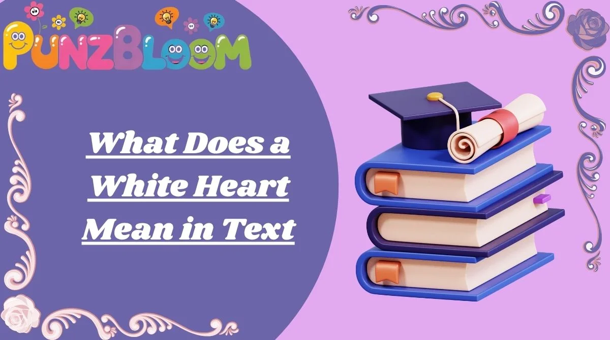 What Does a White Heart Mean in Text