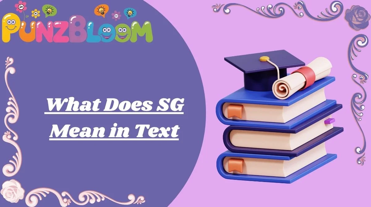 What Does SG Mean in Text