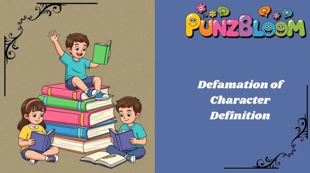 Defamation of Character Definition