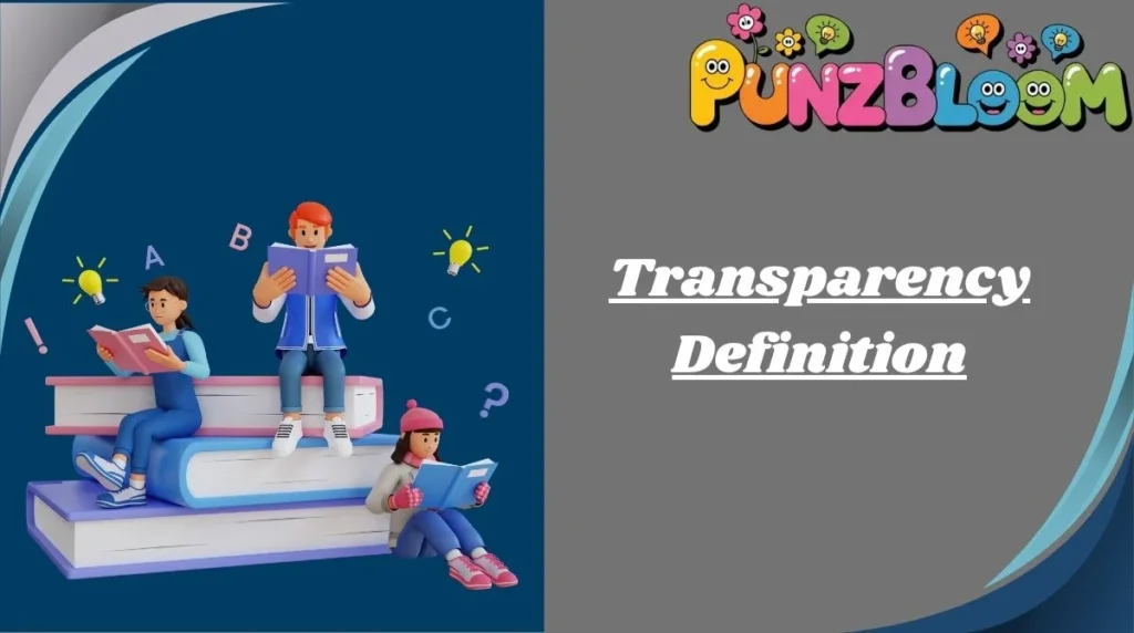 Transparency Definition