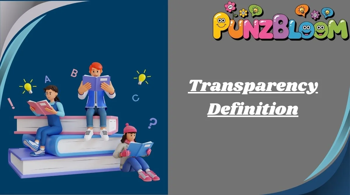 Transparency Definition