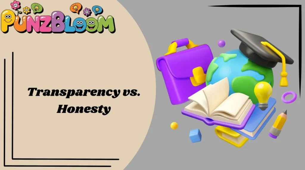 Transparency vs. Honesty
