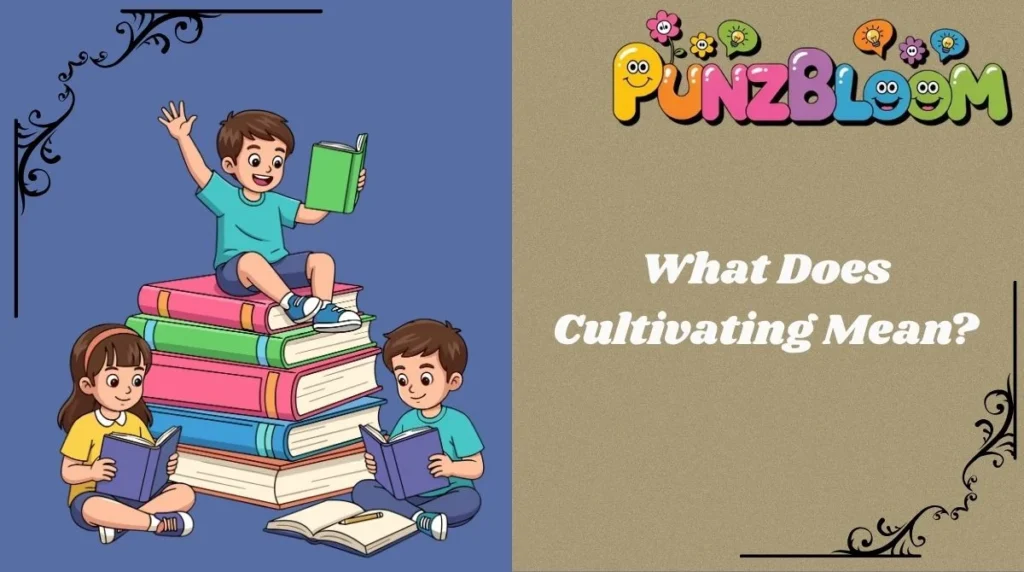 What Does Cultivating Mean?